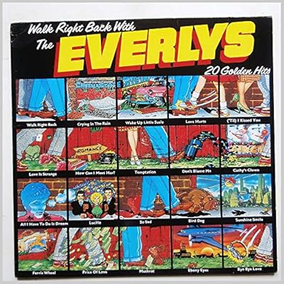 Everly Brothers - Walk Right Back With The Everlys - 20 Golden Hits - Warner Bros. Records - WB 56 168, Warner Bros. Records - K 56 168