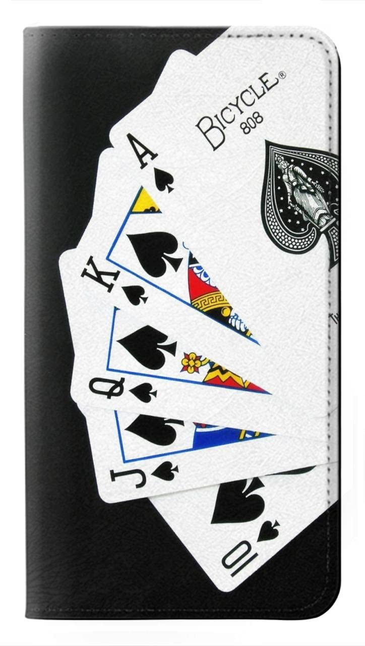 Étui Poker Royal Straight Flush en cuir à clapet pour iPhone 17 Pro - 5