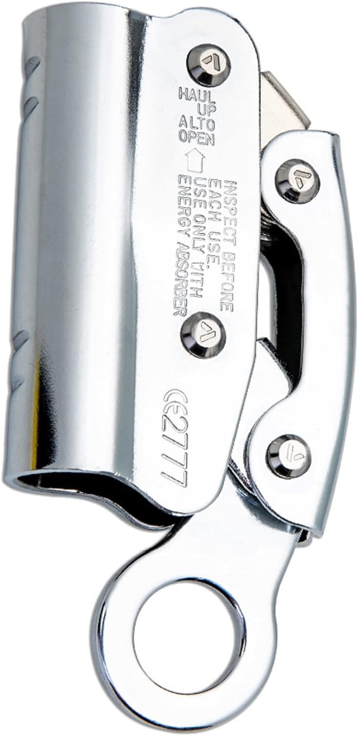 Self Locking Rope Grab Ascender Fall Protection 6KN Riser Adjuster Fits
