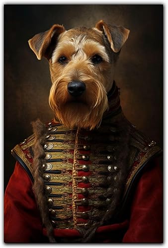 Miniatura 155 de Thuan Chow Chow Retrato de mascota con disfraz real de perro en un disfraz retrato de perro con vestimenta Retrato medieval de mascota retrato