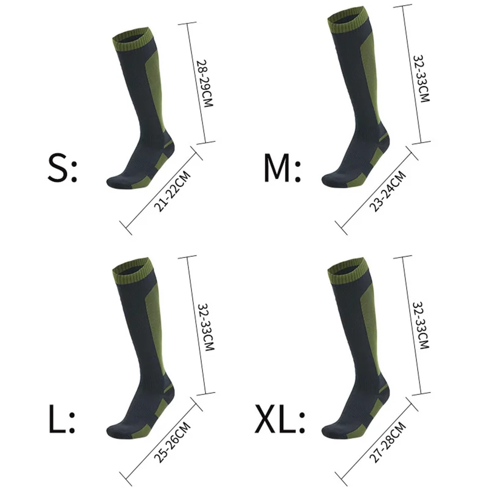 Calcetines impermeables y transpirables, unisex, for hombre mujer, ideales for esquiar, hacer senderismo caminar por senderos para uso diario