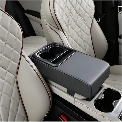 Norkmdi Car Center Console Armrest Pillow, Vehicle Armrest Seat Box Cushion Pad 