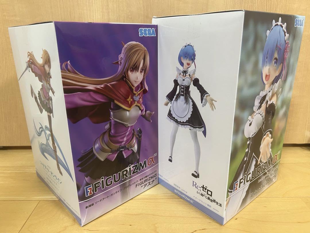 ソードアート・オンラインセット Amazon.co.jp: FIGURIZMα ソードアートオンライン アスナ&リゼロ