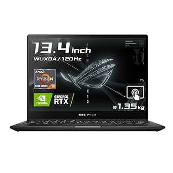 Amazon.co.jp: ASUS ゲーミングノートパソコン ROG Flow X13