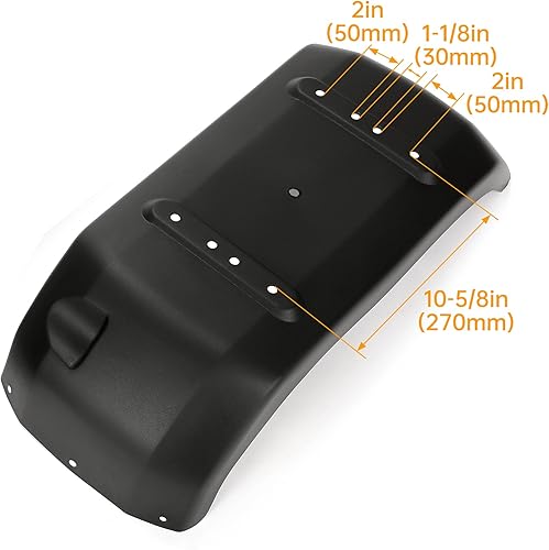 Miniatura 2 de KUAFU Guardabarros trasero compatible con Kawasaki Mule 2001-2008 3000 3010 3020 Diesel Trans 4x4/4x4 Hardwoods Green HD Reemplazo para 35023-1557