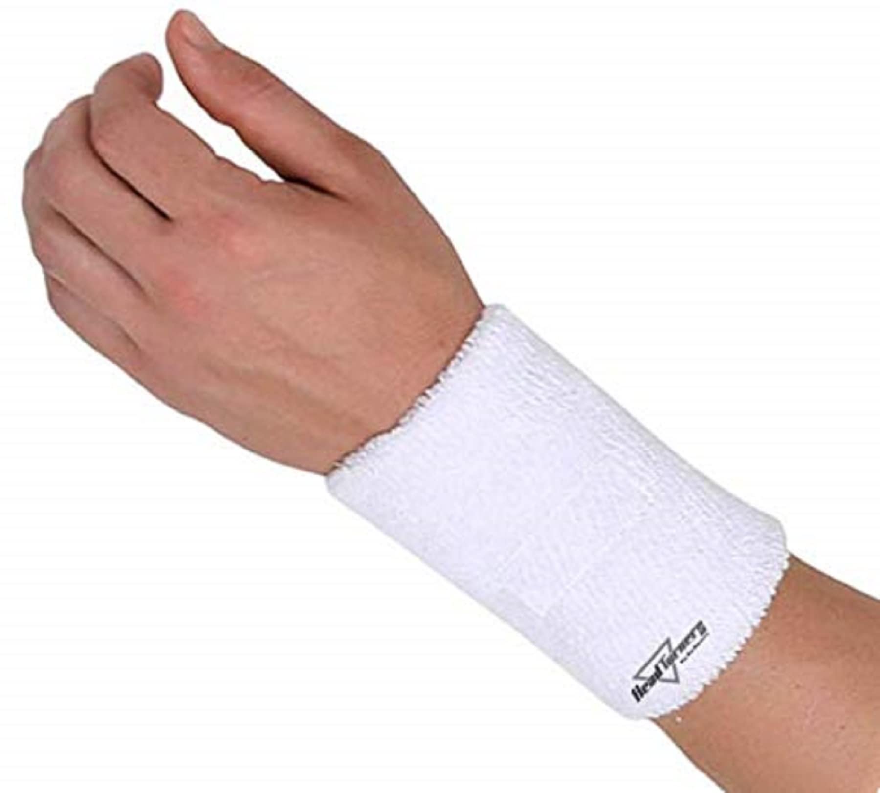 HeadTurners Sweat Band Wrist Band/Wrist Support for Gym, Cricket, Running and Sports Activities 5 inches- (1 pc, White) (B08HSBSWP3) Amazon Price History, Amazon Price Tracker