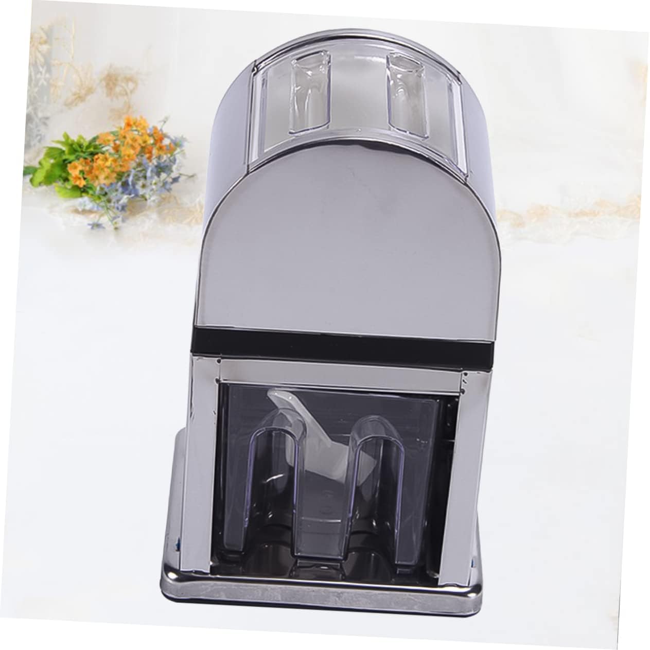 Manual Ice Shaver Machine Compact for Easy to Clean Handheld for Home Use Essential Kitchen Tool for Refreshing Treats