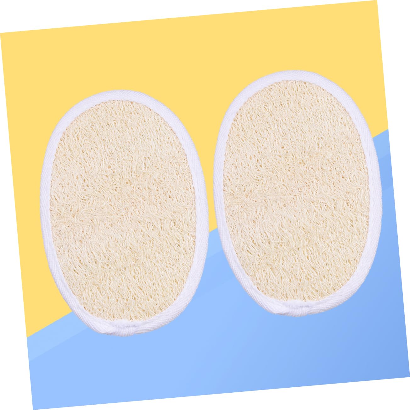 FRCOLOR 6piezas Esponjas De Natural Para Baño Exfoliantes y Ecológicos Para Limpiar y Suavizar La