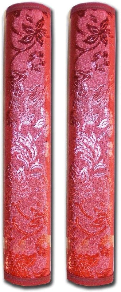 12" Multi-Purpose Handle Cover/Refrigerator/Oven Kitchen Decor, Refrigerator Fridge Handle Cover Used for All Brands Single Door Double Door Safe and Shock Proof with Dirt Free 1 Pair