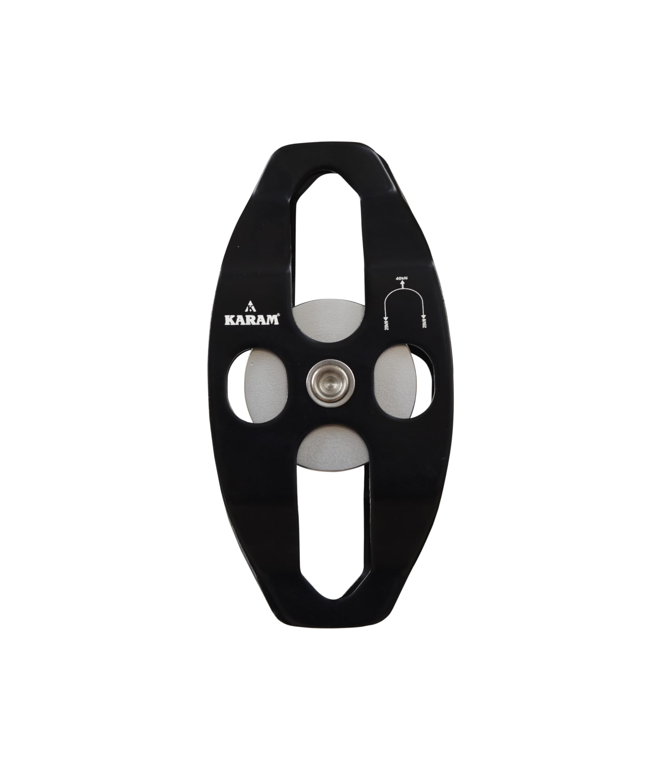 Aluminium Single Pulley Double Side attachments | Heavy Duty Rope Cable Pulley System for Efficient Load Lifting | Fall Protection Safety Gear | AP014