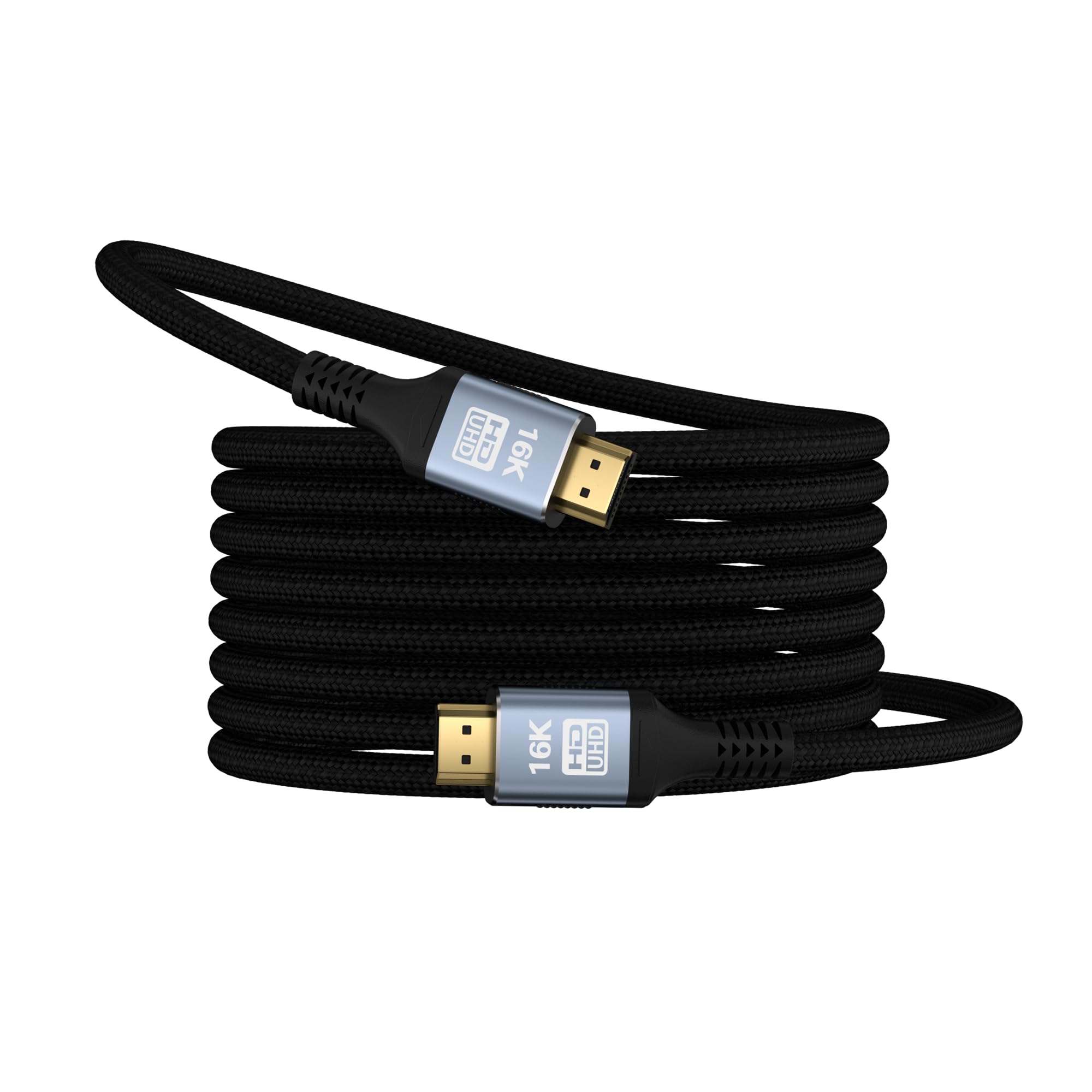 Cavo HDMI 2.2 16K 8K 96 Gbps10FT, cavo da gioco HDMI ad altissima velocità, supporta 4K a 480Hz 8K a 240Hz, HDCP 2.2 e 2.3, HDR dinamico, eARC, DTS: X, compatibile con PC/Monitor TV/HDTV/PS5