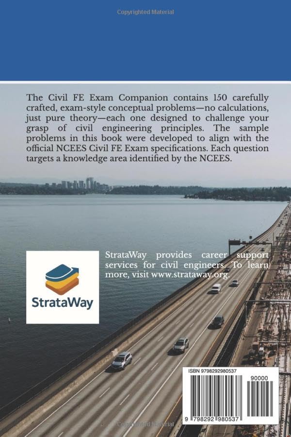 Image of Civil FE Exam Companion: 150 Conceptual Sample Problems