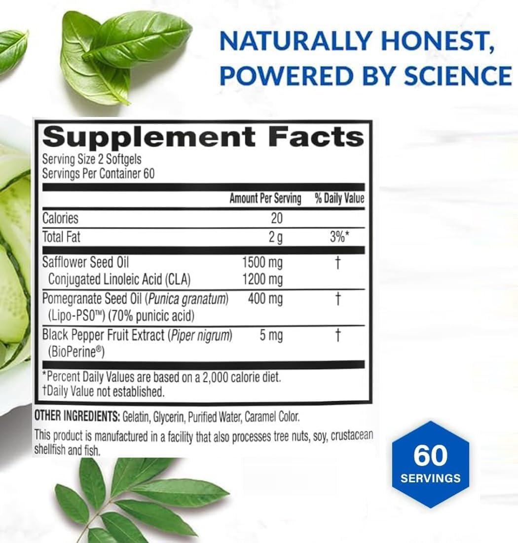 BioTrust BellyTrim XP Advanced CLA Toning Supplement, Conjugated Linoleic Acid (60 Servings)