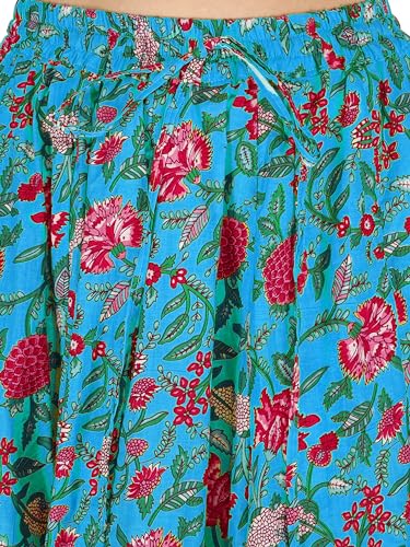 Image of Sttoffa Cotton Printed Women Wear Maxi Long Skirt 40 inch inch Full Length