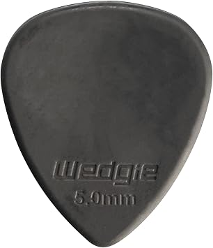 Wedgie WRPP50H Rubber Guitar Picks 5.0mm Hard, 3 Pack