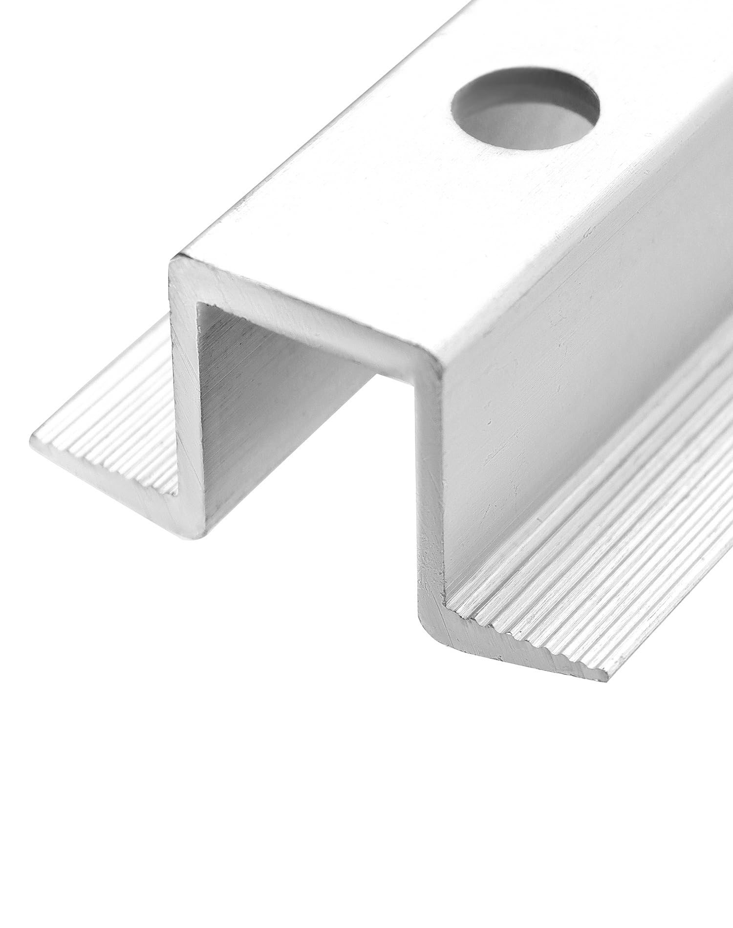 Produktbild von QWORK® 20x Mittelklemme Für Solarmodule – Alu-PV-Halterung, Passt Für Rahmenhöhe 25–40 Mm & 20-mm-Schiene, Rostfrei & Stabil