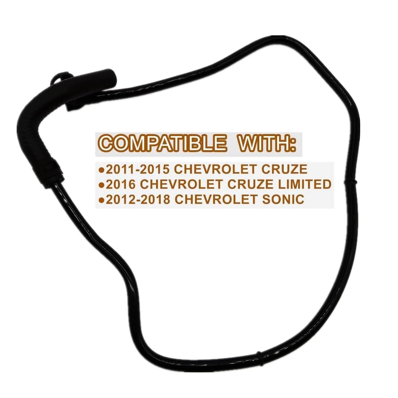 2Pcs THROTTLE BODY INLET HEATER PIPE HOSE For 2011-2018 CHEVY CRUZE SONIC 1.8L E