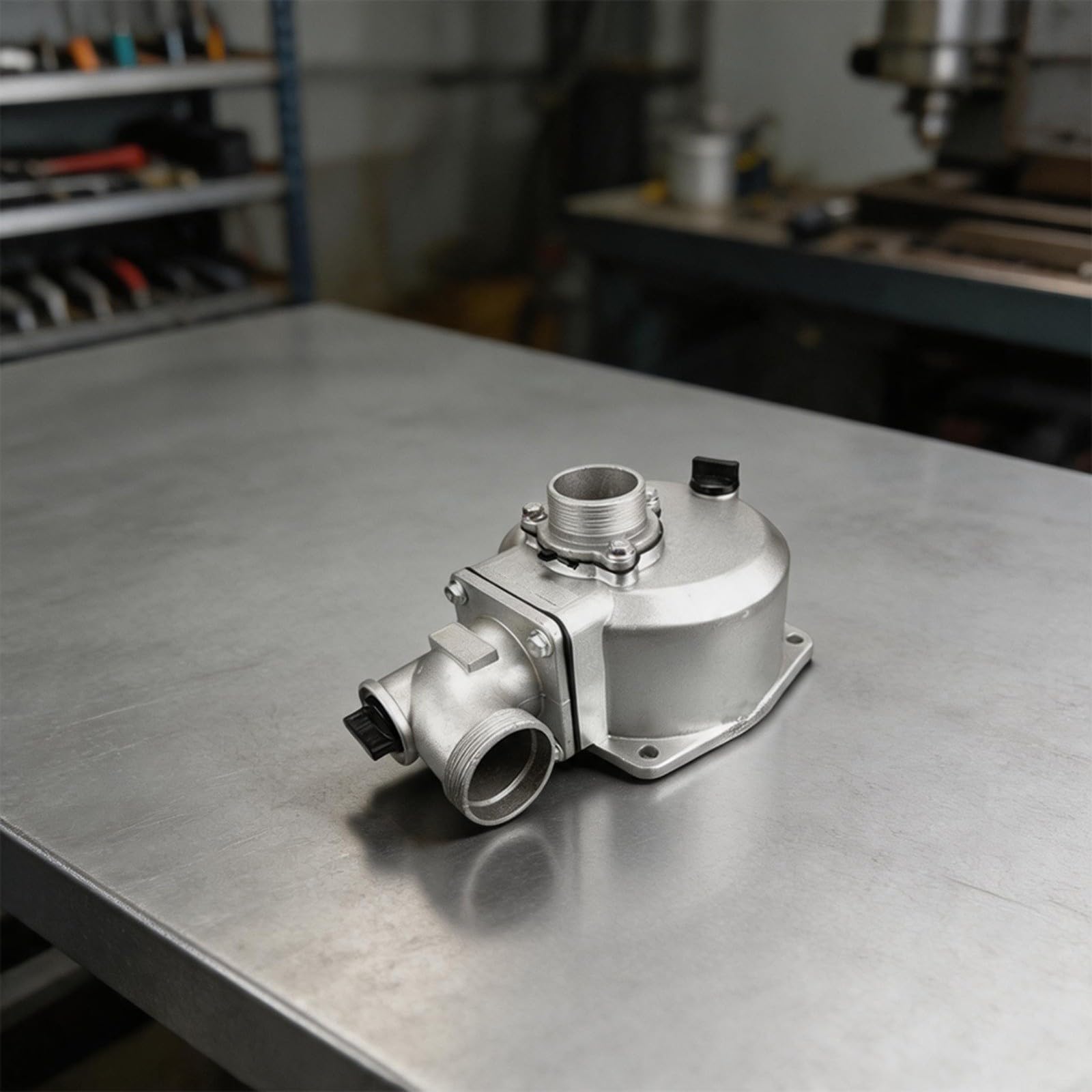 Pompa in alluminio per 168F 170F 2 pollici autoadescante acqua, modello WP20 sostituzione Shell testa senza girante per unità alimentate a gas