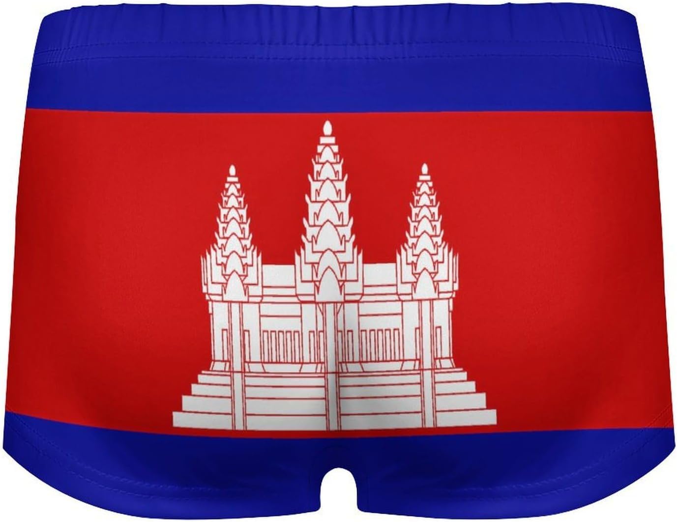 Cambodia Cambodian Flag Funny Women's Boxer Briefs Breathable Underpants Trunks Stretch Underwear