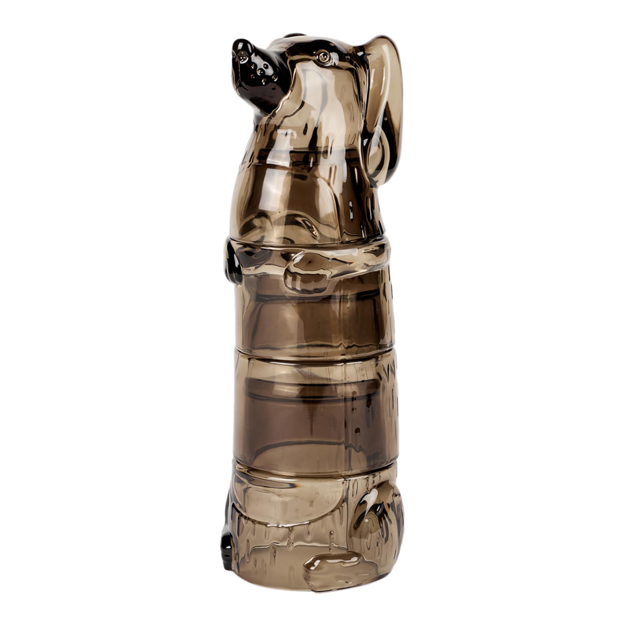 Doiy - Lot De 4 Verres En Verre - Design Du Corps Féminin - Fabriqués En Verre - Verres Pour Décorer - Empilables - Passe Au Lave-vaisselle - Couleur