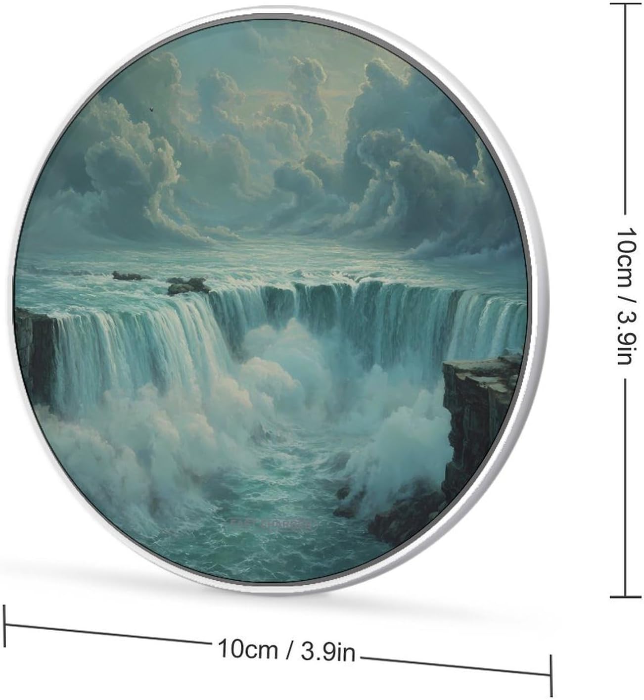 Niagara Falls Portable Phone Charger Charging Station Pad 10W image 2
