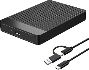 120GB Ultra Slim Portable External Hard Drive USB 3.1 Type C HDD Storage for PC, Mac, Laptop, PS4, Xbox one