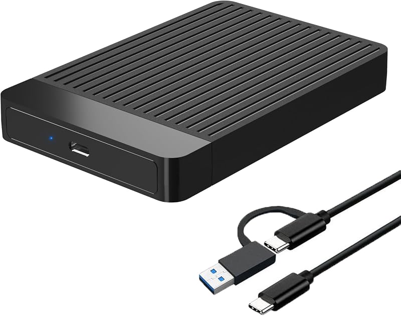 120GB Ultra Slim Portable External Hard Drive USB 3.1 Type C HDD Storage for PC, Mac, Laptop, PS4, Xbox one