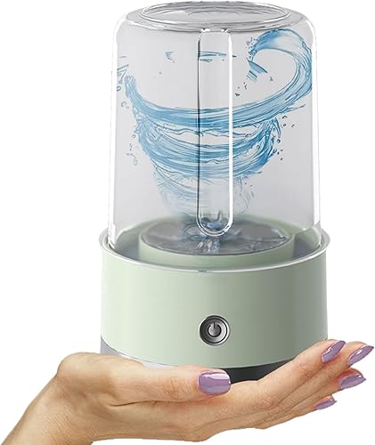 Mini lavadora inalámbrica para dormitorio, lavadora pequeña portátil, sin necesidad de enchufar, sin necesidad de drenar, mini taza de lavado