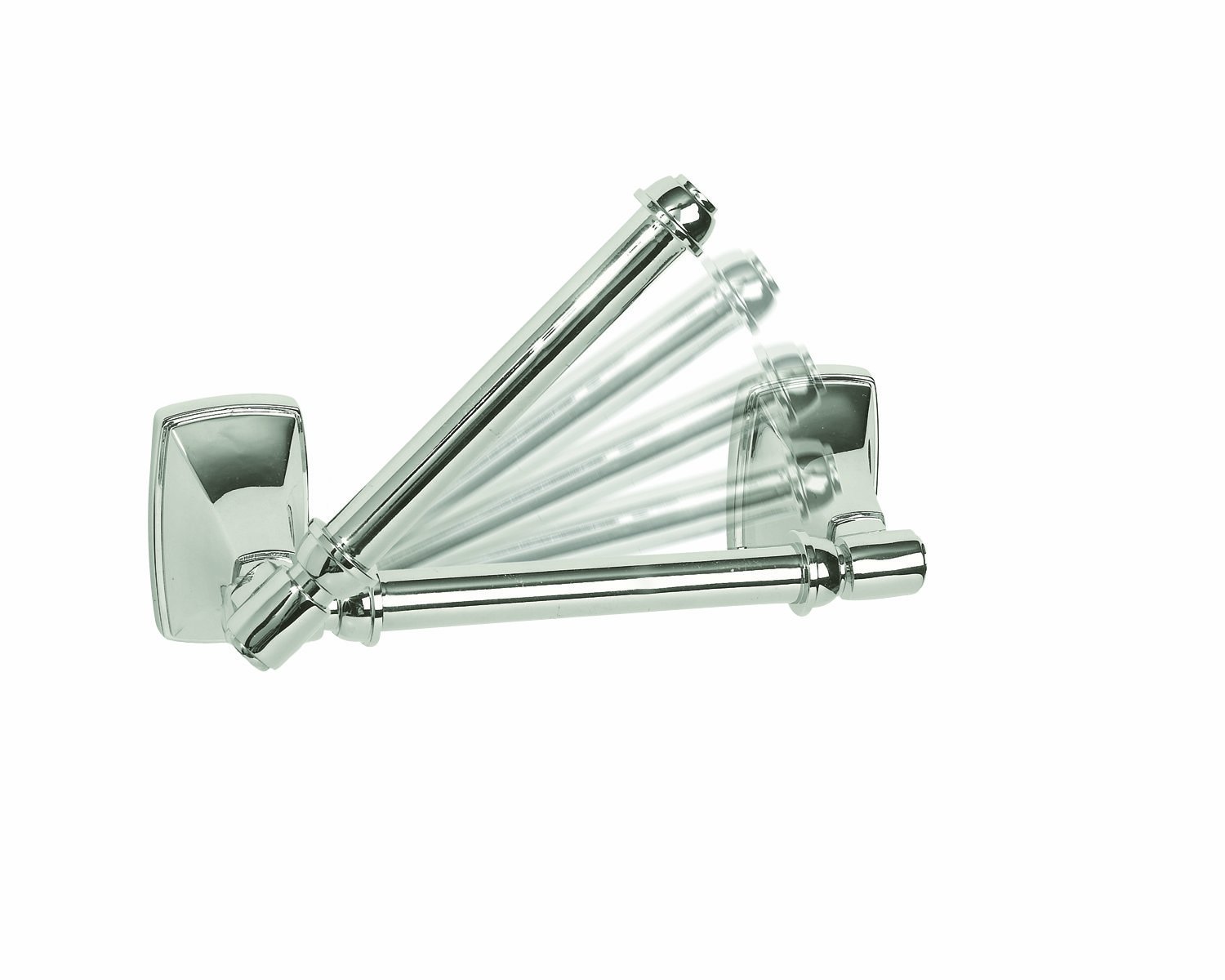 CSI Donner DN6850BN Sage Brushed Nickel Freestanding Toilet Paper Holder