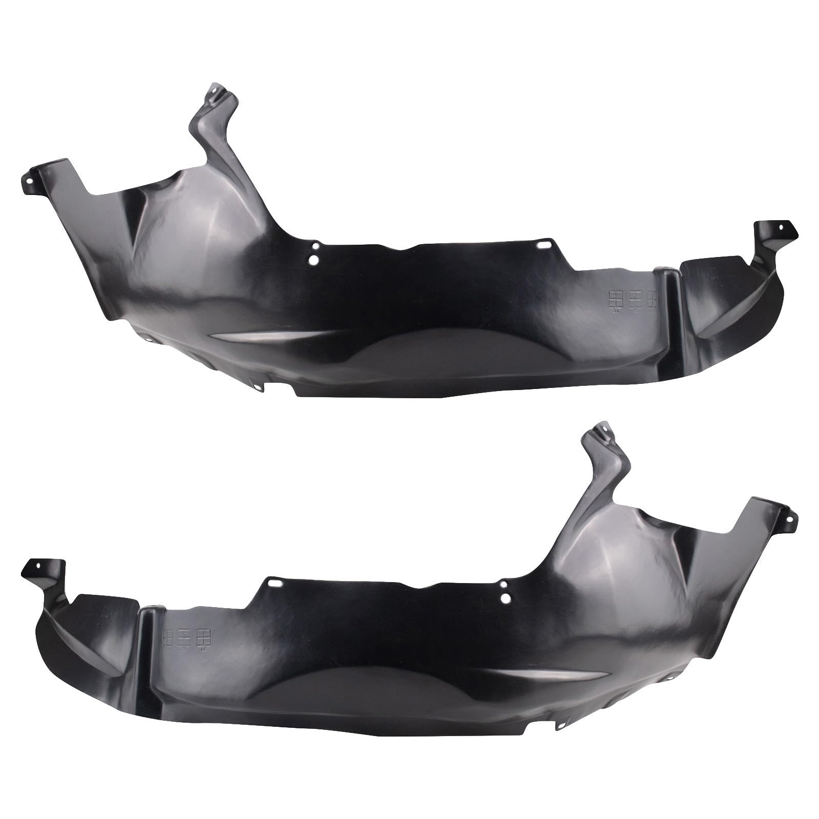 TRQ Inner Fender Liner Set | For 2004 Jeep Grand Cherokee CH1248142 CH1249142