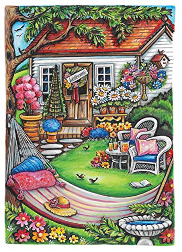 Creative Haven Home Sweet Home Coloring Book (Adult Coloring Books: Calm) - Image 4