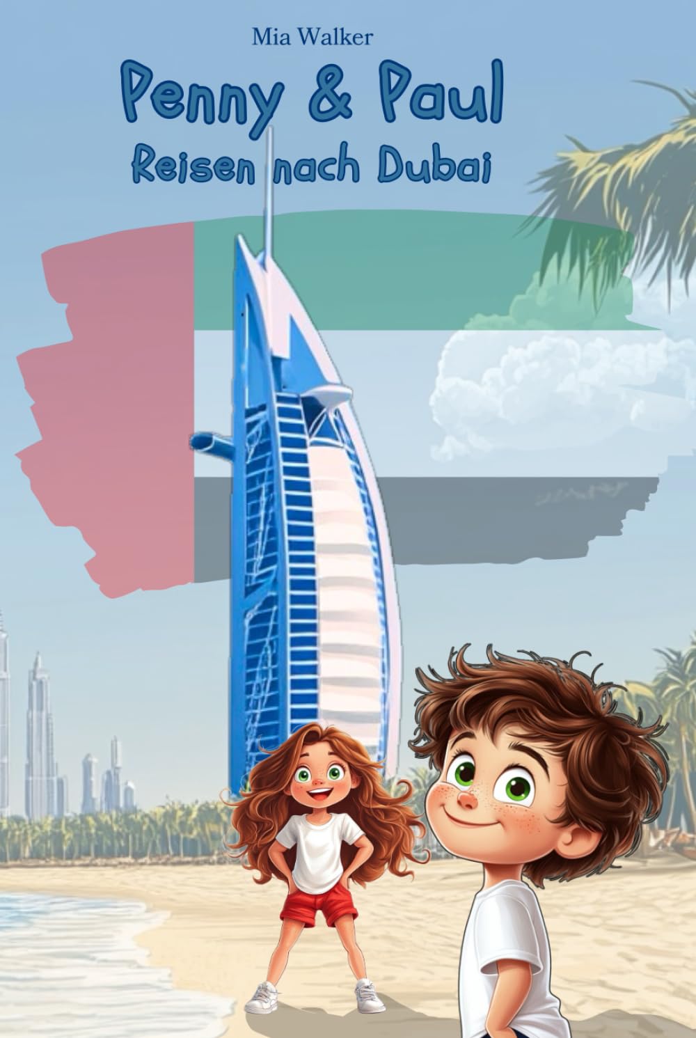 Penny & Paul: Reisen nach Dubai (Lesen - Rätseln - Malen - Entdecken) (German Edition)