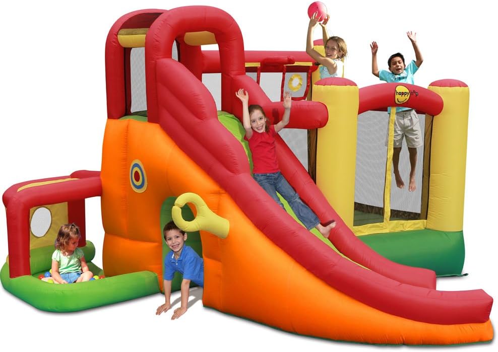 Duplay 11 in 1 15ft Inflatable Bouncy Castle with Slide