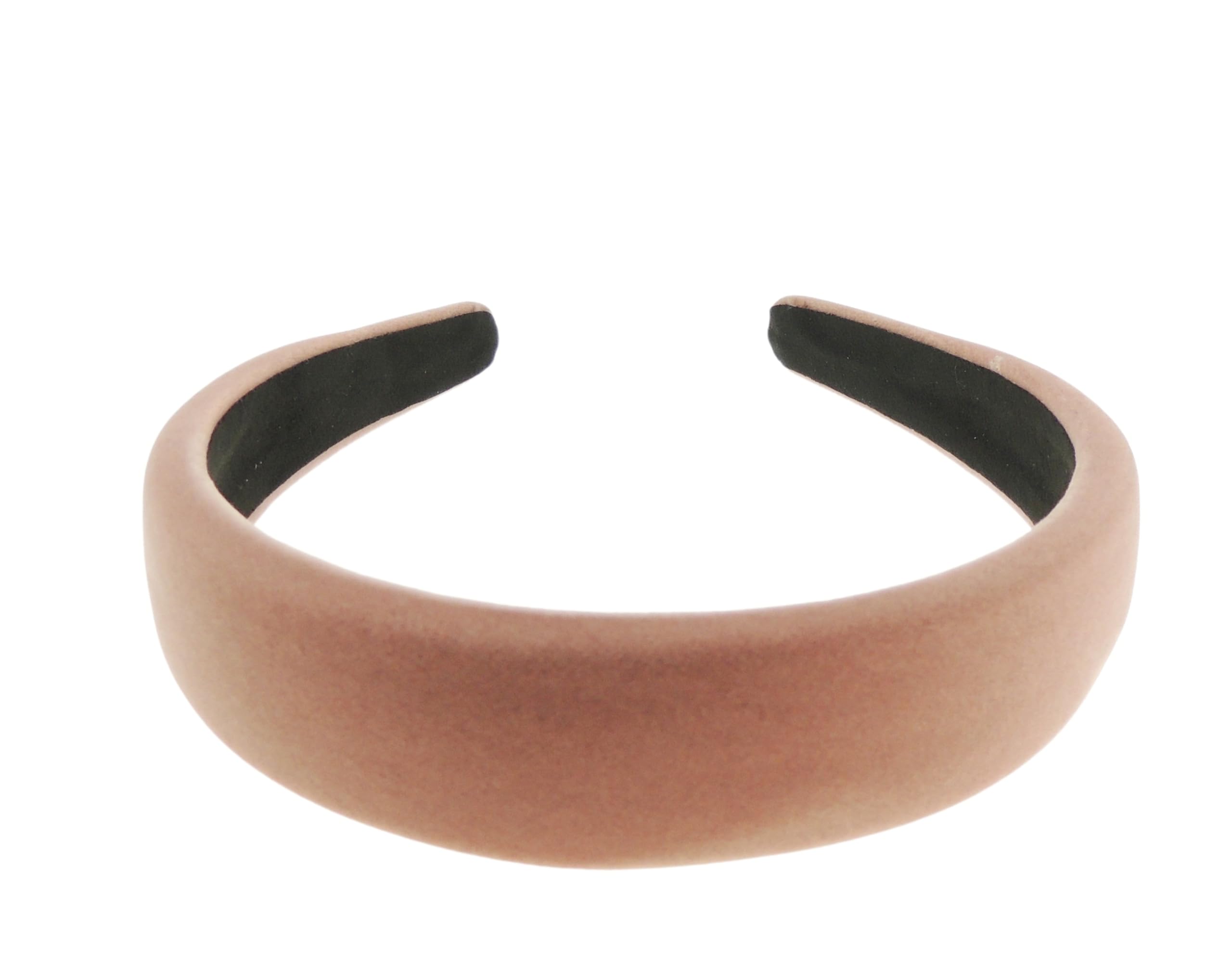 Cerchietto Velluto Grigio Cuoricini Rossi Accessorio Capelli Elegante CF52690