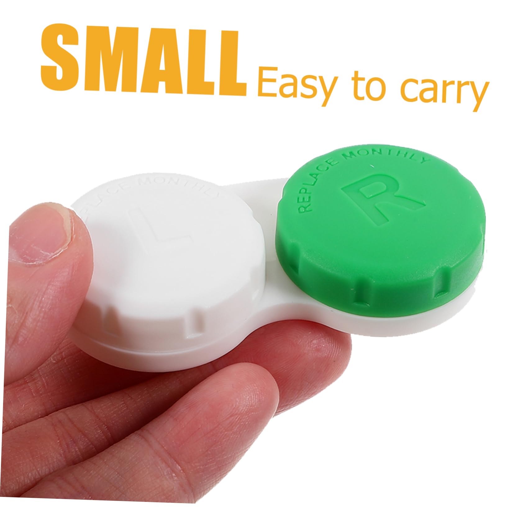 Didiseaon 60 Piezas Estuche para Lentes de Contacto Estuche lentillas Viaje Porta illas pequeño para es de Contacto Porta es Adorable Organizador de es el plastico