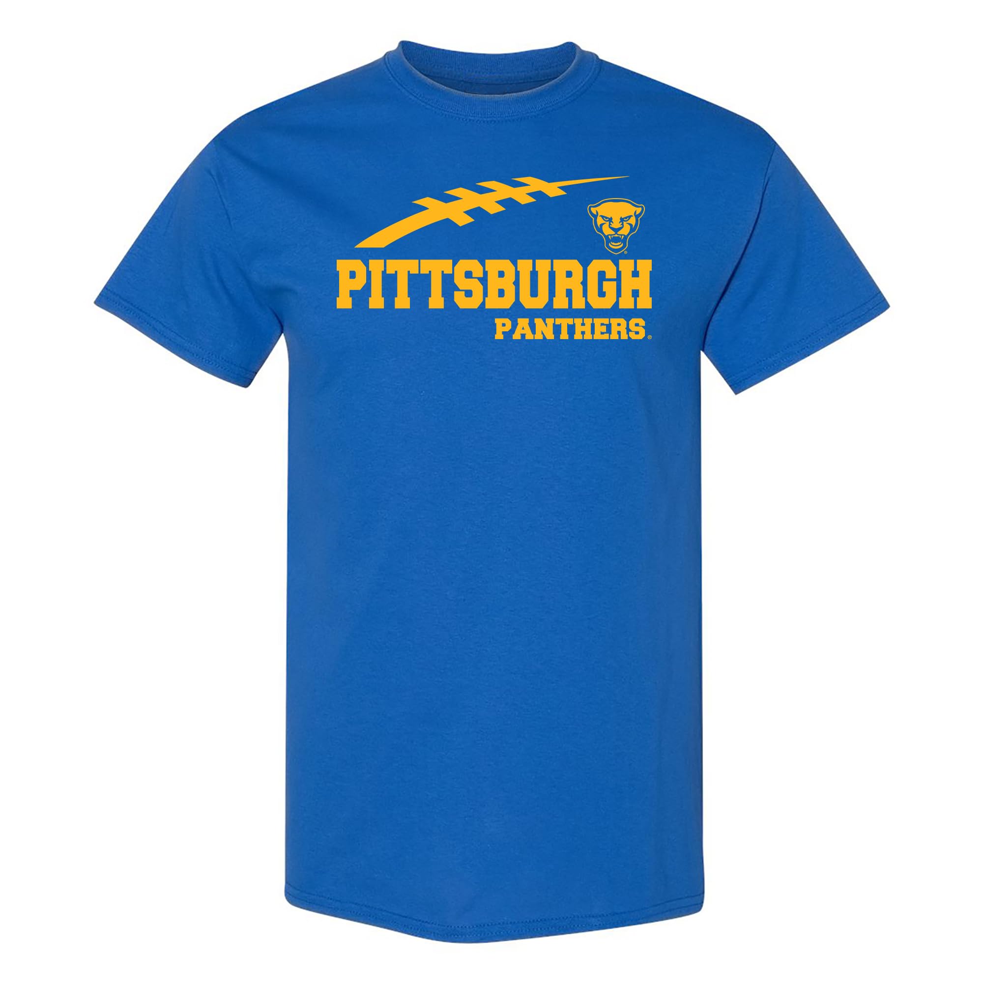 NCAA Football Horizon, Team Color T Shirt, College, University, Pittsburgh Panthers Royal, XL — image 1