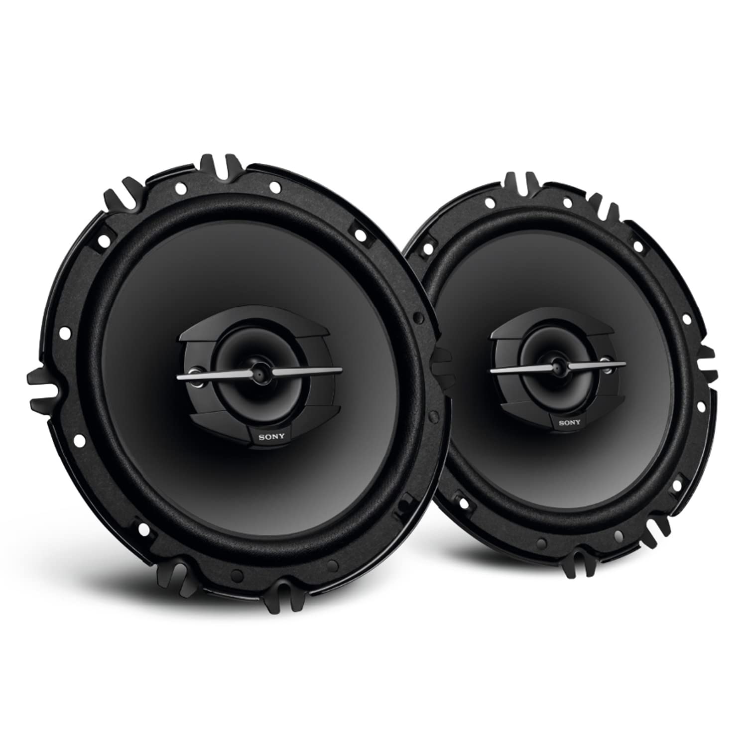 Sony XS-GTF1639 16 cm 3-Way Coaxial Speakers with 270 Watt Maximum Power (Black, Pack of 2)