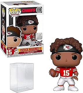 Patrick Mahomes Vinyl Figure #119 (Bundled with Compatible Ecotek Pop Box Protector)