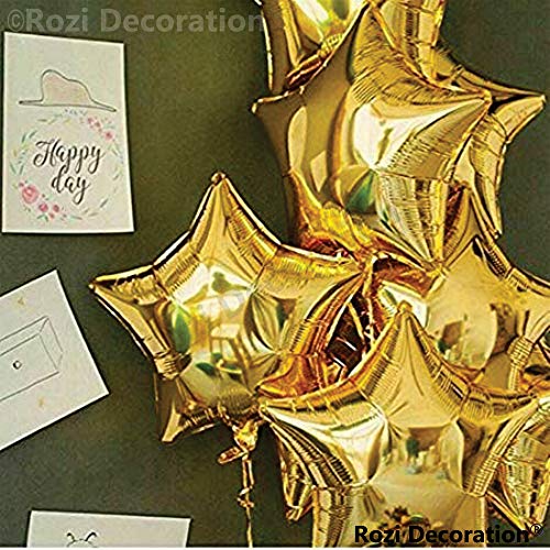 Image of Rozi Decoration Multicolour Birthday Decoration Items Set of 44 Pcs Polka Dot Balloons for Birthday Parties | Adults Birthday Decoration | Kids Birthday Decoration Items