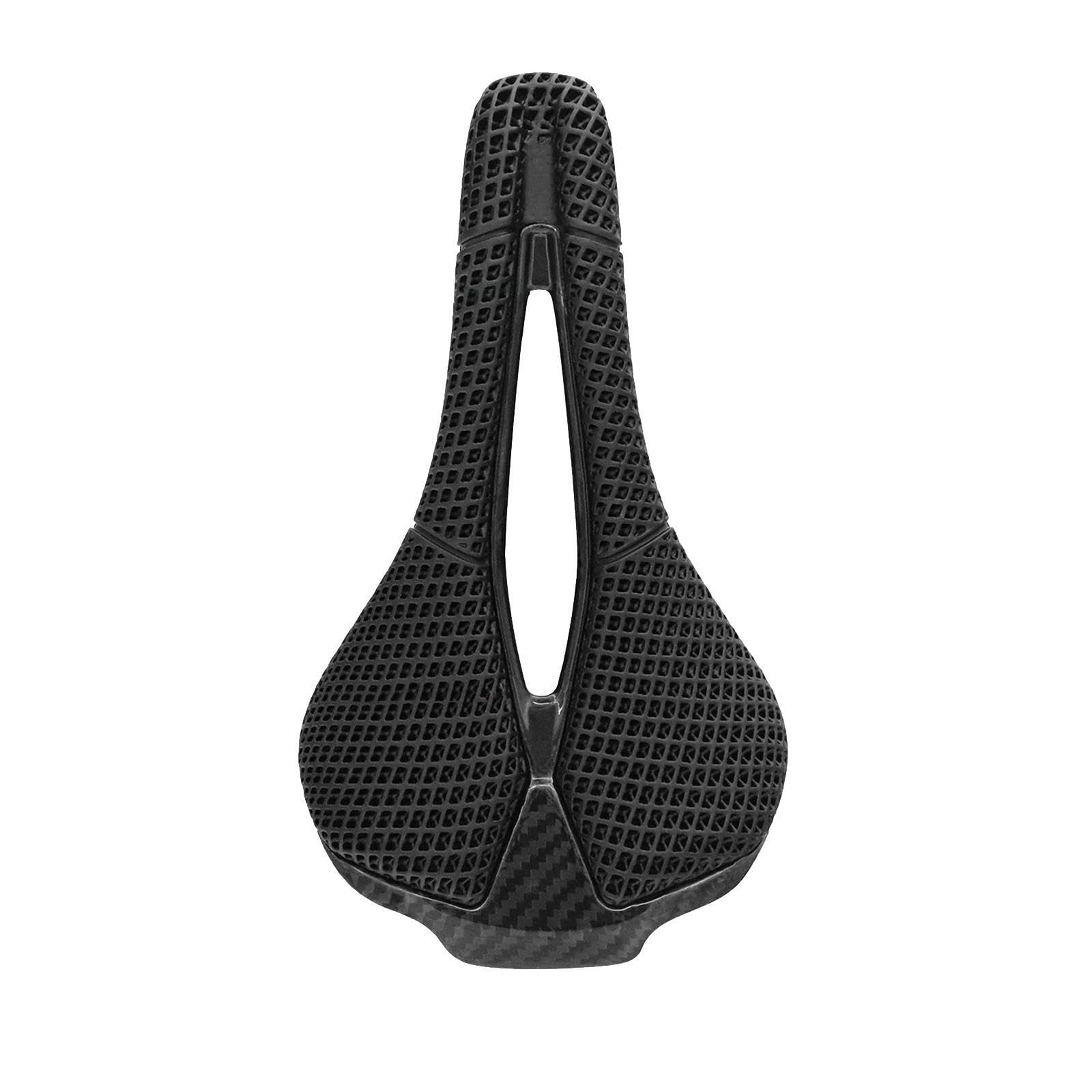 Comoda sella pieghevole per bici da strada stampata in 3D, struttura cava leggera per un efficace assorbimento degli urti, sella per bici stampata in 3D, comoda fibra di