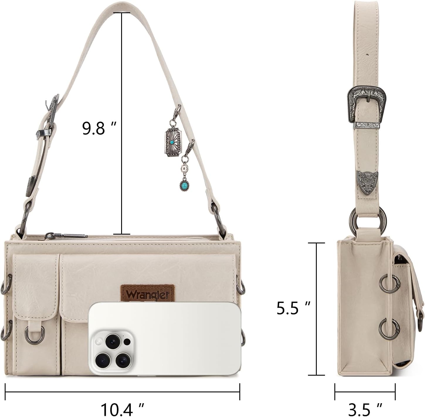 Montana West Wrangler Small Shoulder Bag and Wallet