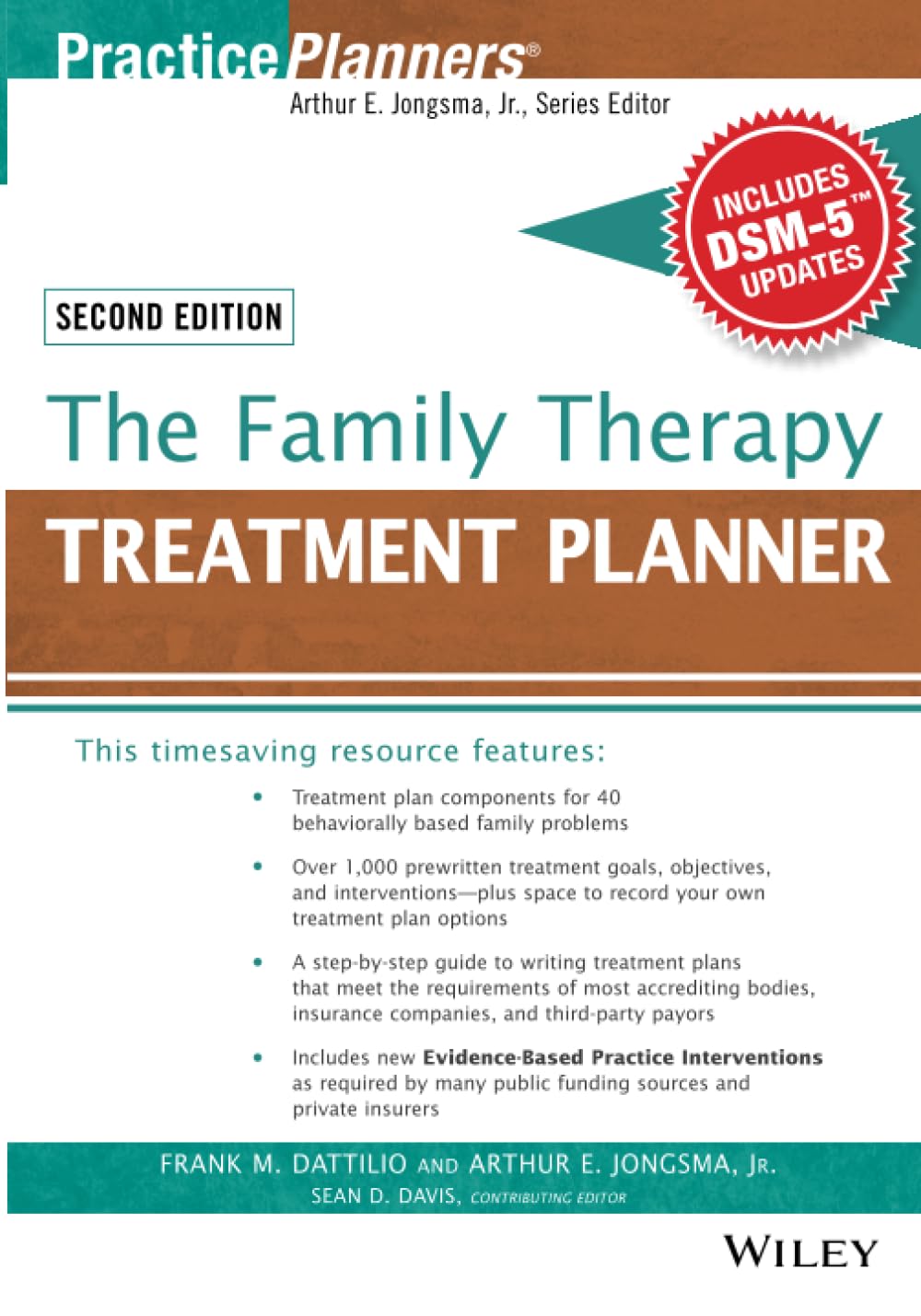 The Family Therapy Treatment Planner, with DSM-5 Updates, 2nd Edition (PracticePlanners)