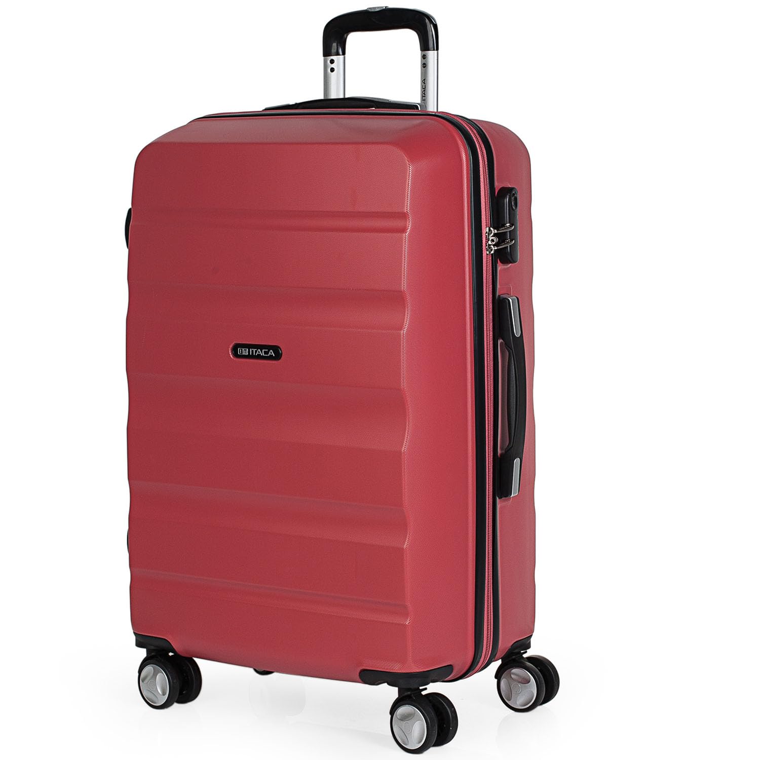 Itaca Elba Suitcase 66 Centimeters 64 Red (Coral)
