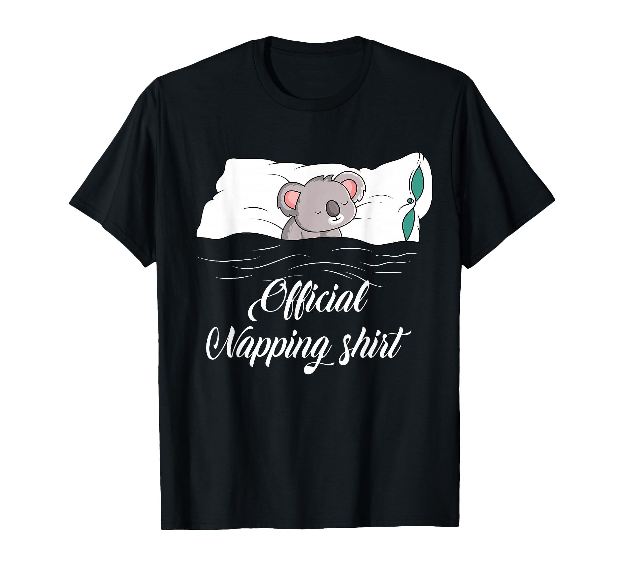 Sleeping Koala Pyjamas Koala Lover Gift Official Napping T-Shirt