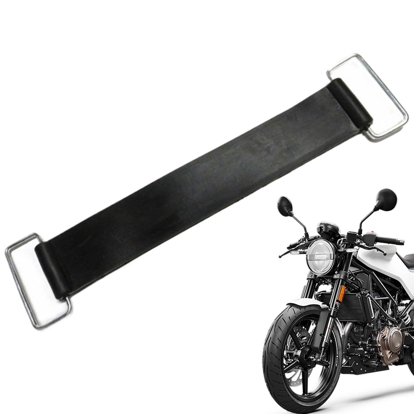 Per Batteria Per Moto, Per Elastico Per Batteria | Fascetta Per Moto Estensibile -Vano, Sostituzione Portabatteria Portatile Per Esterni