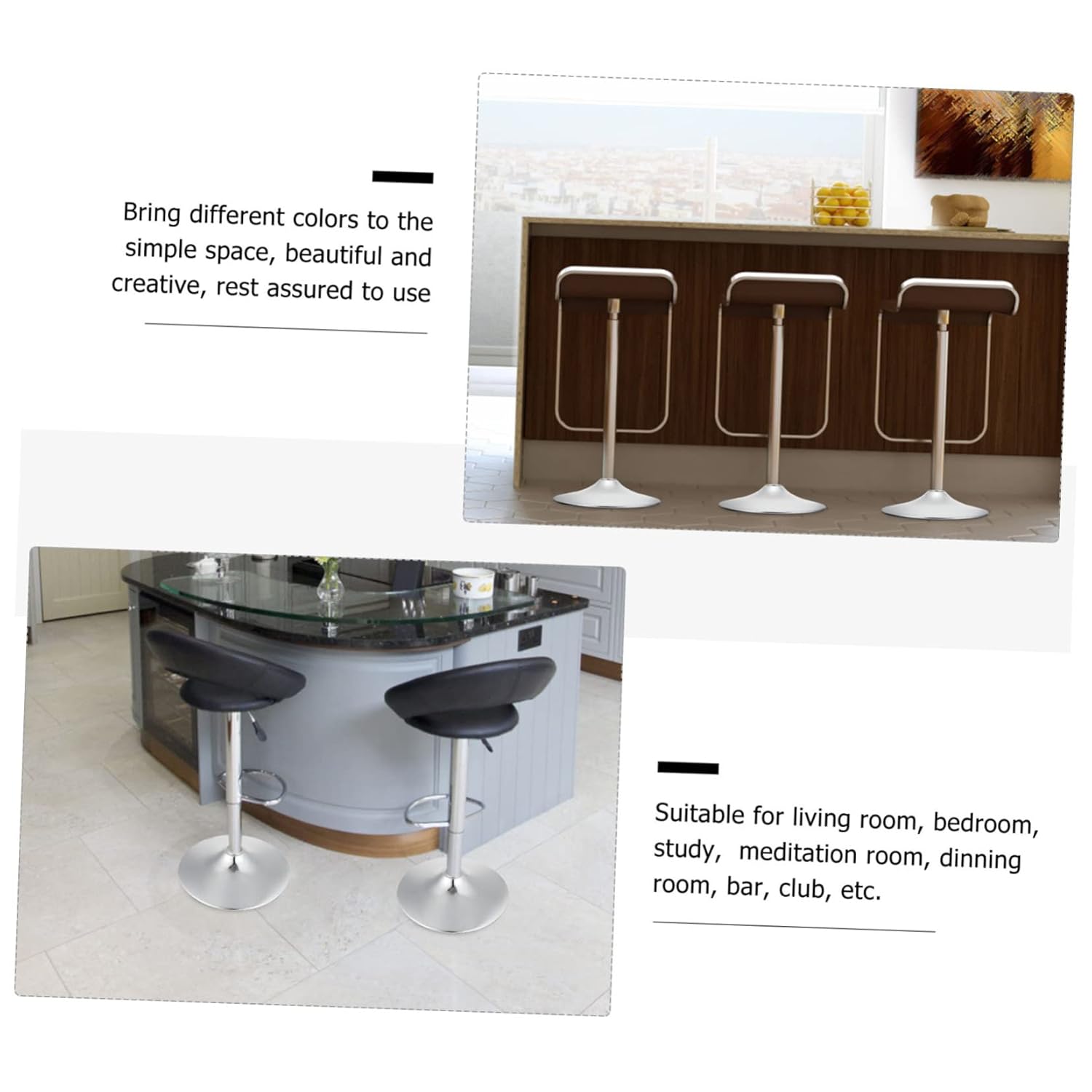 GLEAVI Furniture Holding Base Bar Table Holder Round Base Accessories Easy Install