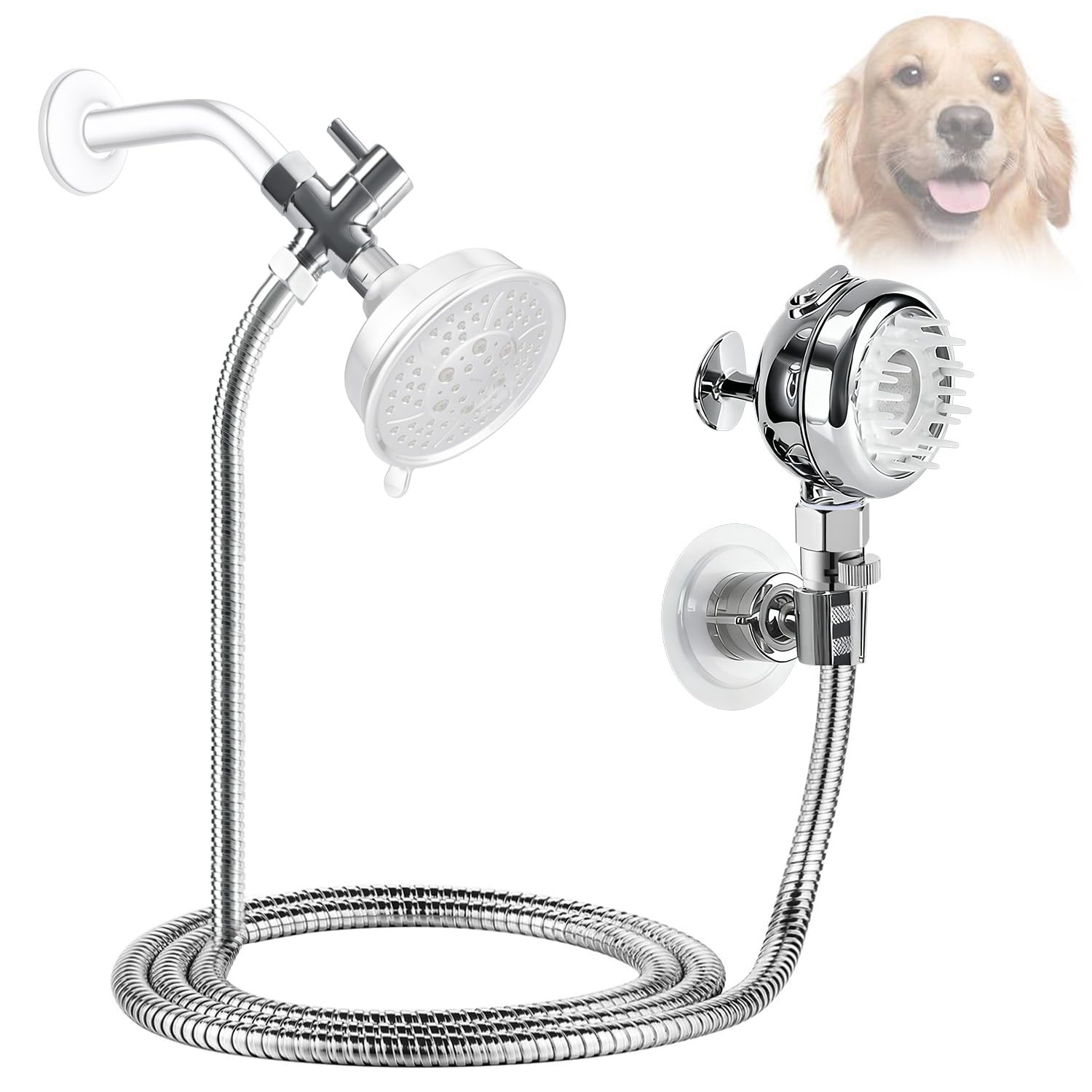 Sneatup Pet Shower Set with 8.2ft Hose