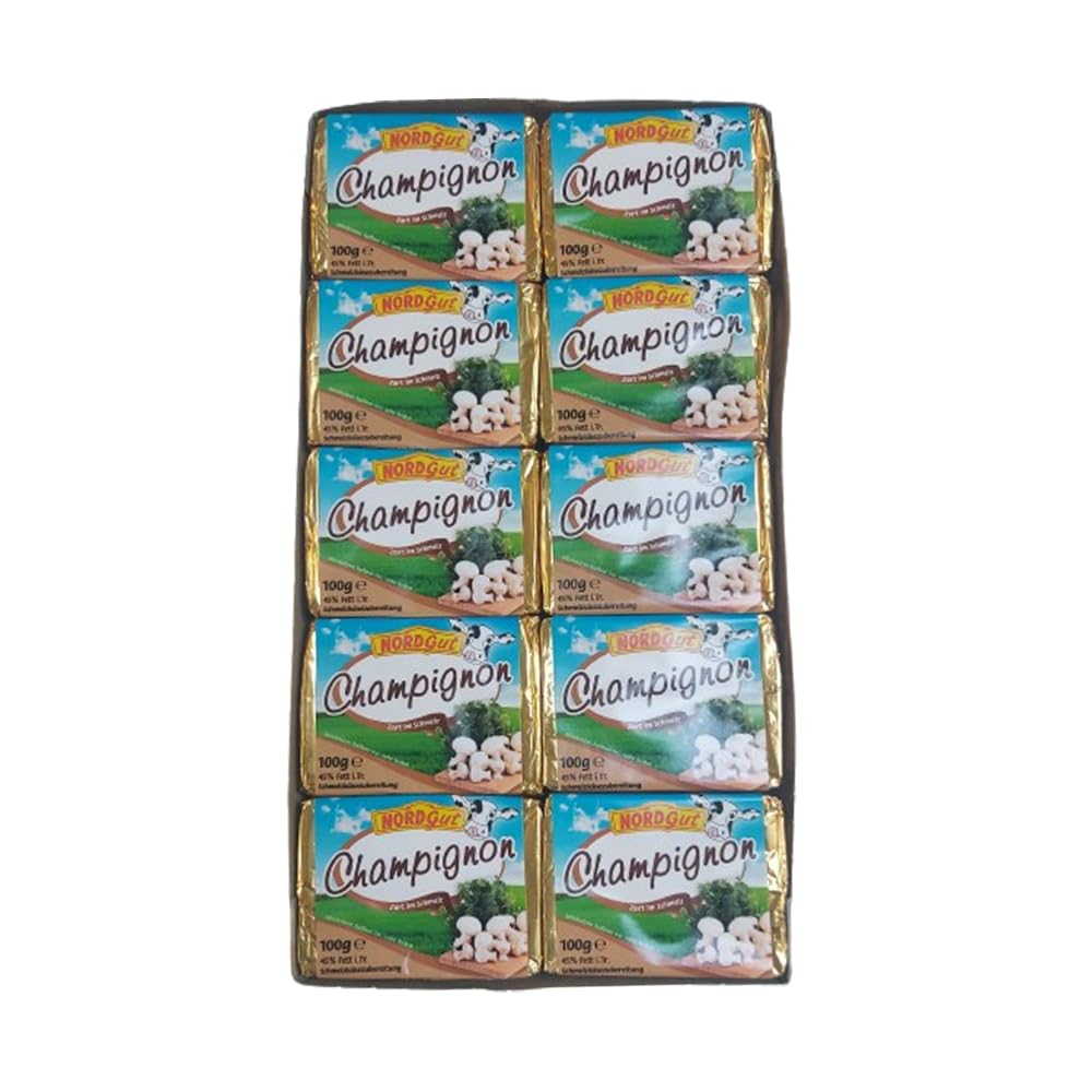 Nordgut Kaeseblock Champignon 10 x 100g (gekühlter Versand)