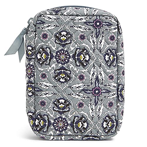 Vera Bradley Women's Cotton Zip-Around Jewelry Organizer Case, Plaza Tile - Recycled Cotton, One Size #TOP1