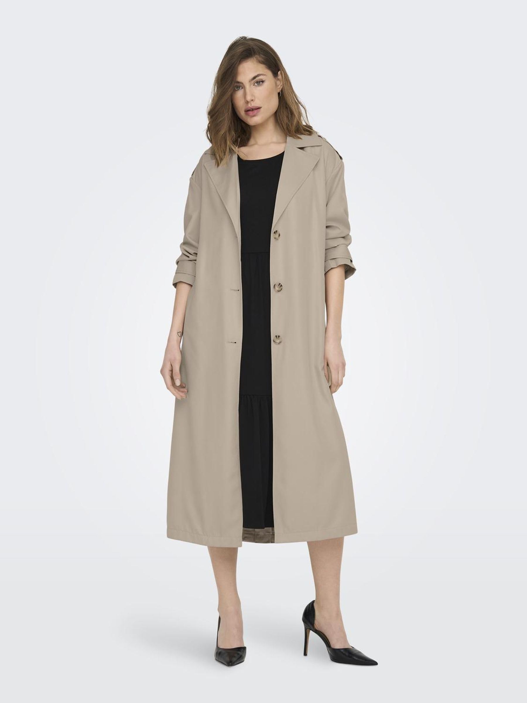 ONLY Kurtka Kobiety Onlline X-long Trenchcoat Cc Otw